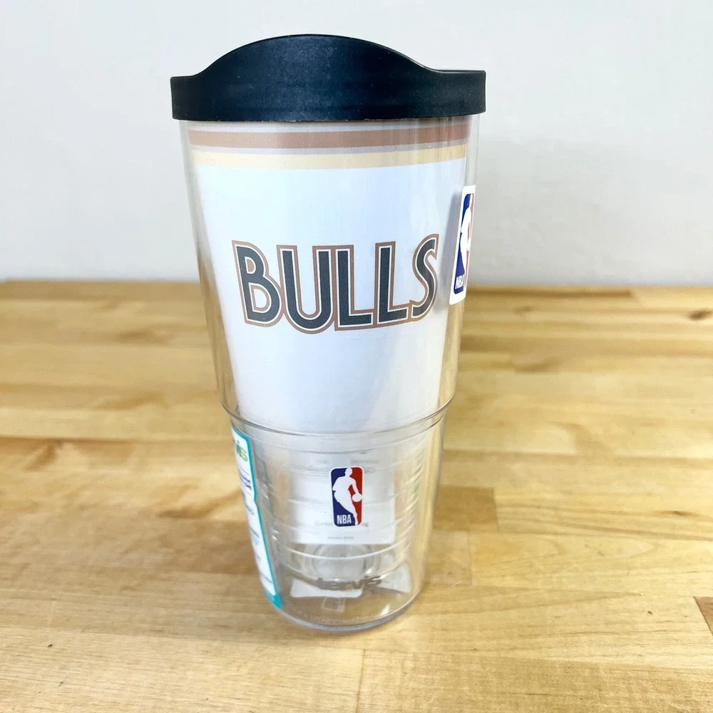 Chicago Bulls Tervis Tumbler NBA City Edition 24oz White New Insulated